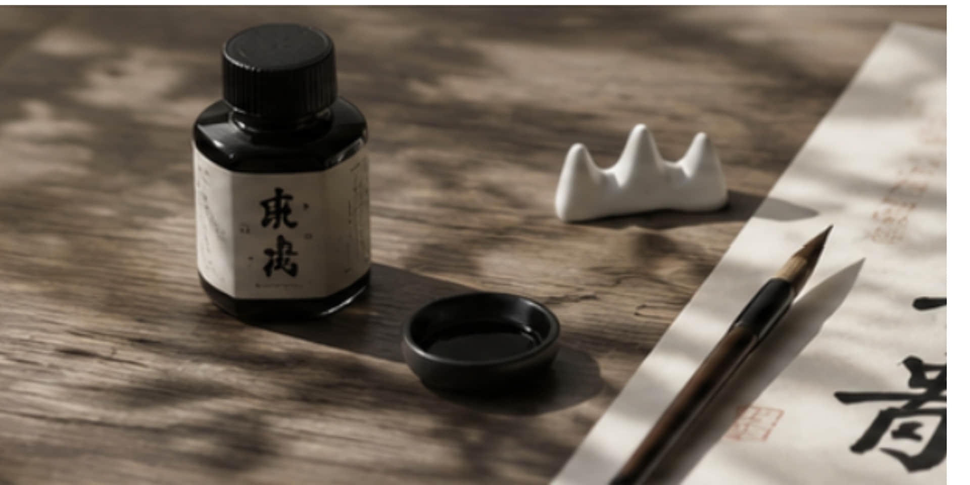 Quiet Brush | Chinese Calligraphy Kits for Mindfulness