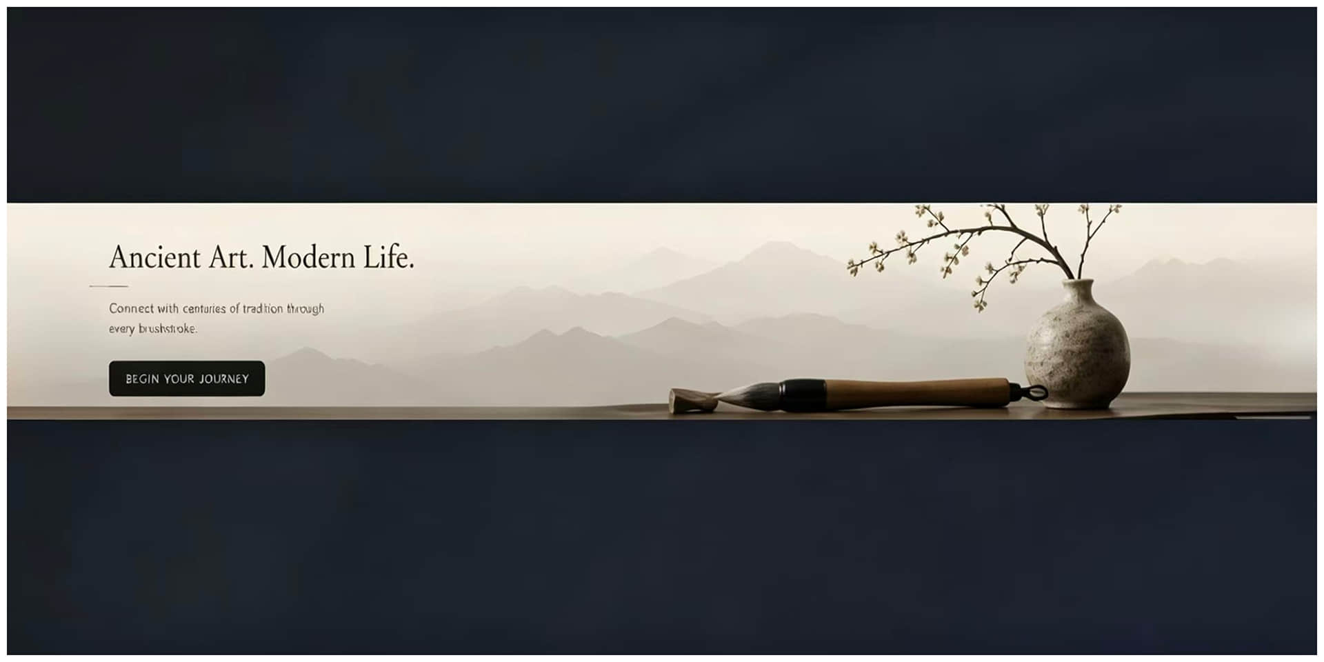 Quiet Brush | Chinese Calligraphy Kits for Mindfulness