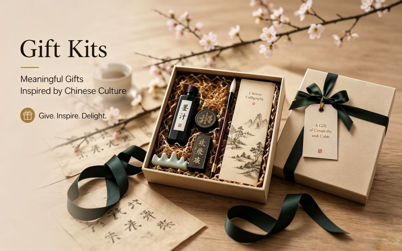 Premium Chinese Calligraphy Gift Kit