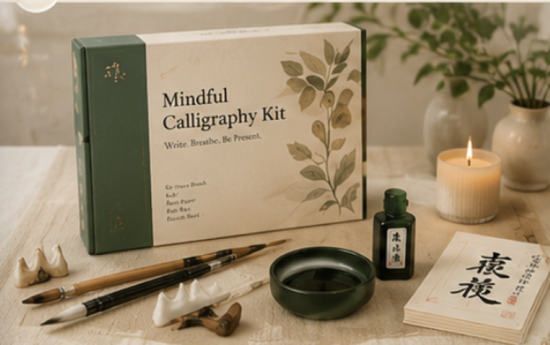 Mindful Calligraphy Wellness Kit