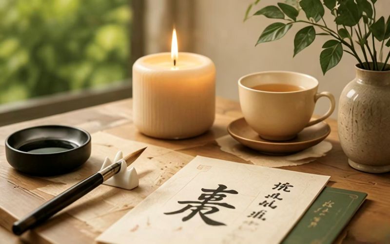 Quiet Brush | Chinese Calligraphy Kits for Mindfulness