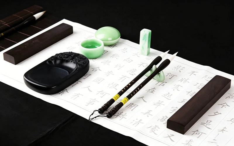 Quiet Brush | Chinese Calligraphy Kits for Mindfulness